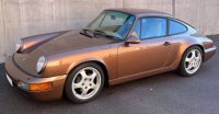 Porsche 911 Carrera 2 1992 Cognac Brown metallic