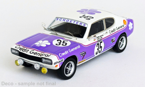 Ford Capri 3000 GLX, 24h Spa Francorchamps, 1973, 