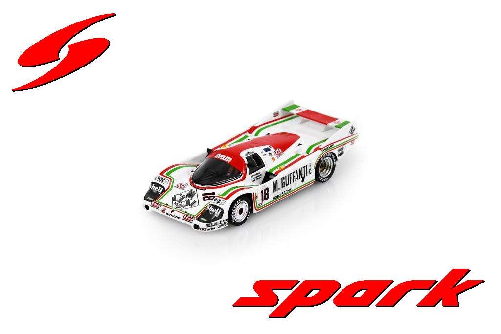 Porsche 956 No.18 Le Mans 24H 1985 M. Sigala - O. 