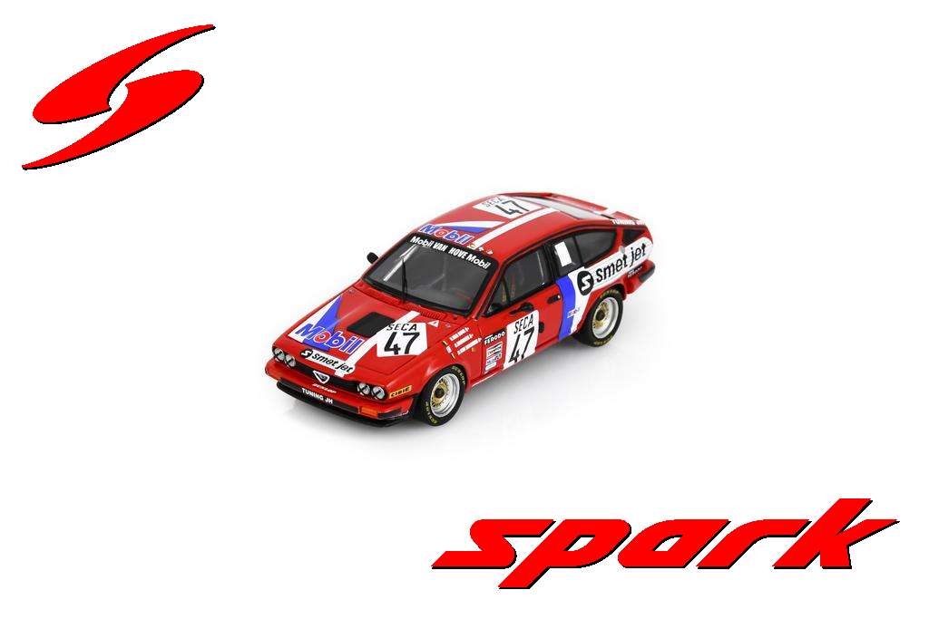 ALFA ROMEO GTV 6 N°47 24H Spa 1982 R. Van Hove - 