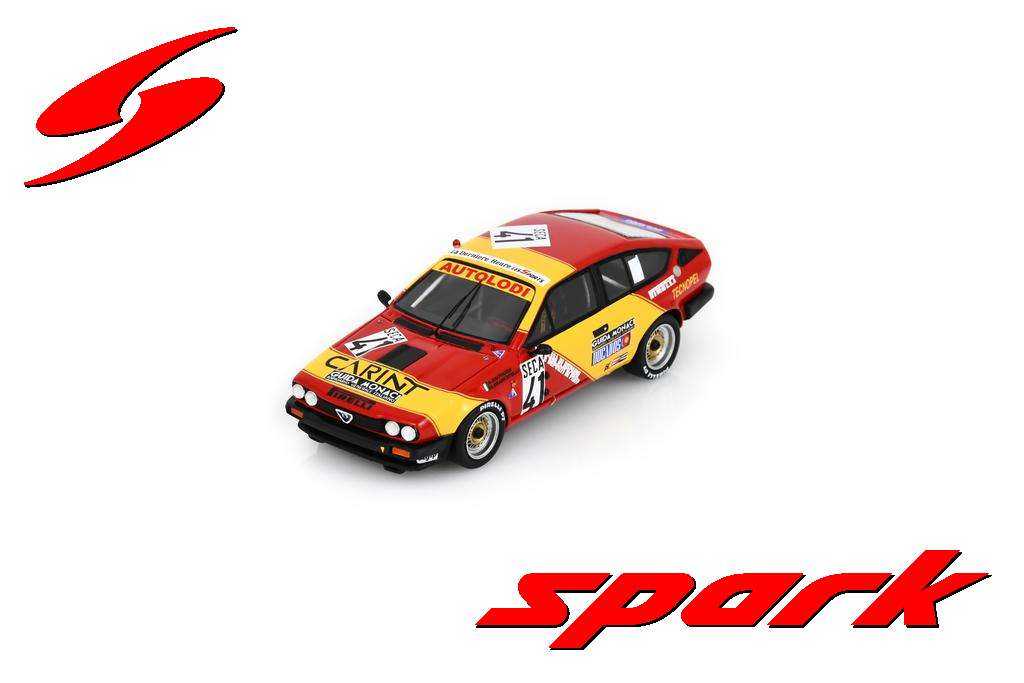 Alfa Romeo GTV6 No.41 6th 24H Spa 1983 G. Brancate