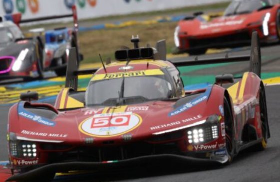 Ferrari 499P No.50 Ferrari AF CORSE ITA Le Mans 24H 2025 Fuoco - Nielsen - Molina