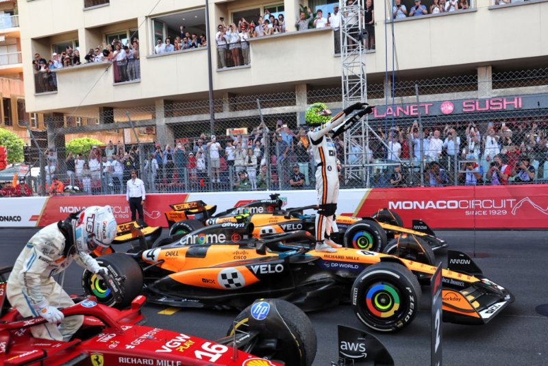 MCLAREN FORMULA 1 TEAM MCL39 - LANDO NORRIS - WINNER MONACO GP 2025