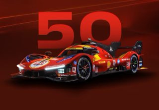 Ferrari 499P car n. 50 - 24h Le Mans 2025 piloti Fuoco Nielsen Molina