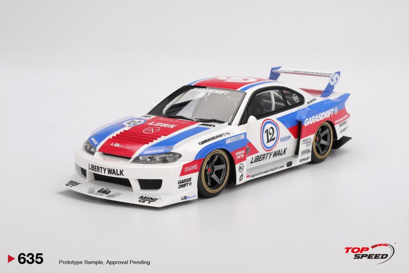 NISSAN SILVIA S15 SUPER SILHOUETTE GARASIDRIFT X LBWK 2025