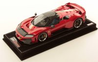 Ferrari F80 Rosso Magma with Livery- with showcase