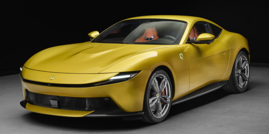 Ferrari Amalfi Giallo Montecarlo