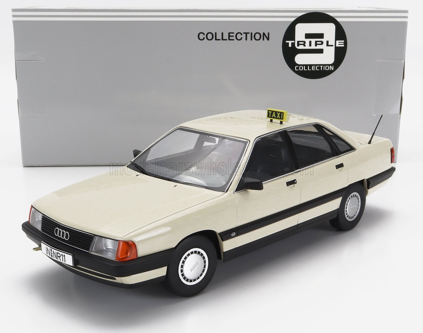 AUDI - 100 (C3) TAXI 1989 - BEIGE