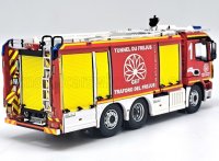 MERCEDES BENZ - ANTOS 2543 BAI TANKER TRUCK SAPEURS POMPIERS TRAFORO TUNNEL DE FREJUS FRANCE-ITALY 3-ASSI 2018