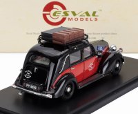 HUMBER - SUPER SNIPE TAXI - WITH BAGGAGE 1938 - RED BLACK