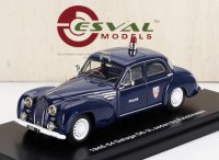 DELAGE - D6-3L BY AUTOBINEAU POLICE CLOSED ROOF 1954 - BLUE