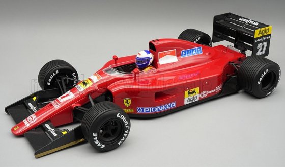 FERRARI - F1 642 N 27 IMOLA GP WITH RAIN TIRES (with pilot figure) 1991 ALAIN PROST