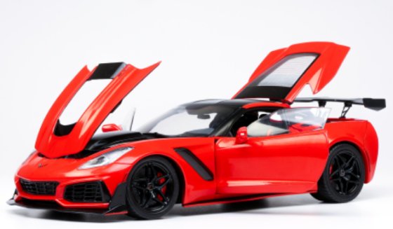 Chevrolet Corvette C7 ZR1, rouge, 2019