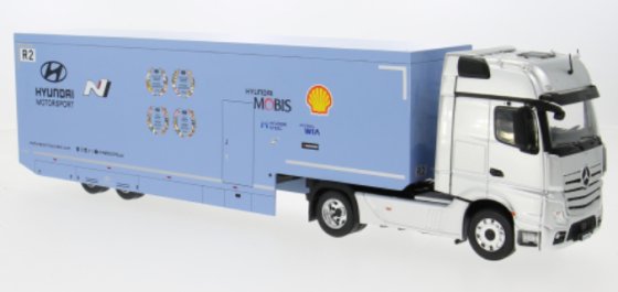 Mercedes Actros MP4 2024 Hyundai Motorsport 1/43 IXO