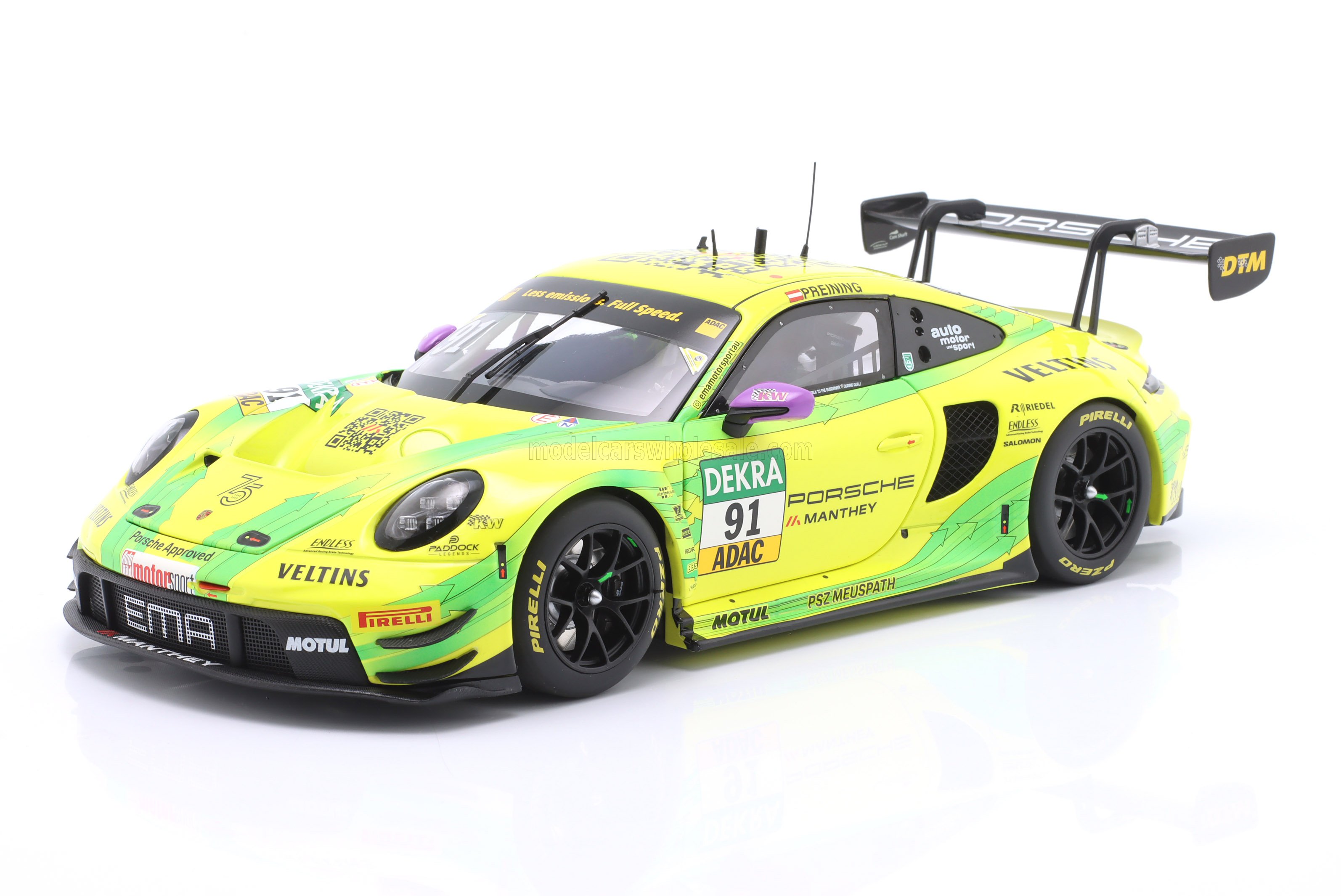 PORSCHE - 911 992 GT3 R TEAM MANTHEY RACING N 91 W