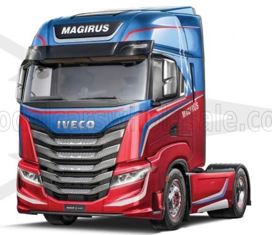 Schaalmodel van Iveco S-Way S460 Magirus 2022 1/24 Italeri