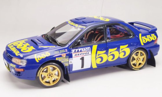 Subaru Impreza 555, Rally Catalunya, 1996, #1,C.McRae /D.Ringer