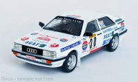 Audi quattro, weiss, Rally Monte Carlo, 1987, #30, P.Bos / J.C.Leuvrey
