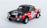 Fiat 124 Spider, rot/schwarz, Tap Rally 1973, 1973, #17, M.Figueredo / C.Barata