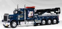 Peterbilt 359 Wrecker, blau, 1980