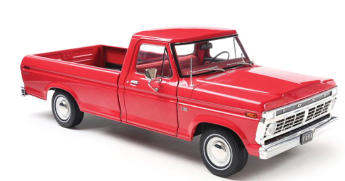 Ford F-100, rood, 1974,