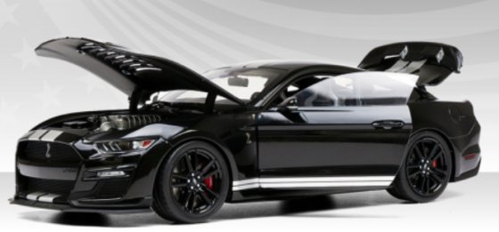Ford Mustang Shelby GT 500, zwart, 2022