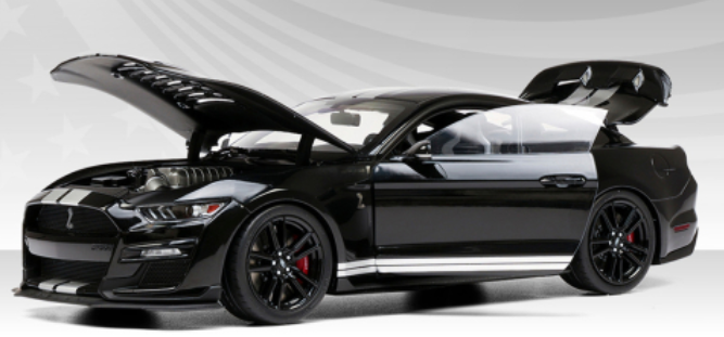 Ford Mustang Shelby GT 500, zwart, 2022