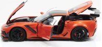 Chevrolet Corvette ZR1, orange, 2019