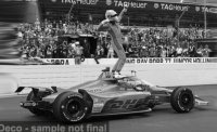 Dallara DW12, gelb/rot, Indycar, Indianapolis 500, 2018, Chip Ganassi Racing USA, DHL, #10