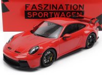 PORSCHE - 911 992 GT3 TOURING COUPE 2022 - GUARDS RED