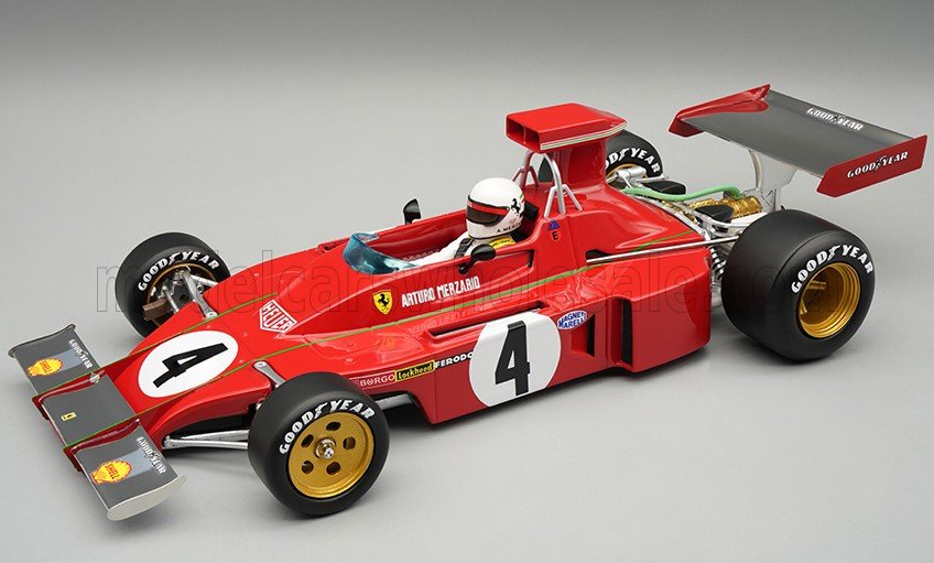 FERRARI - F1 312 B3 N 4 AUSTRIAN GP (with pilot fi