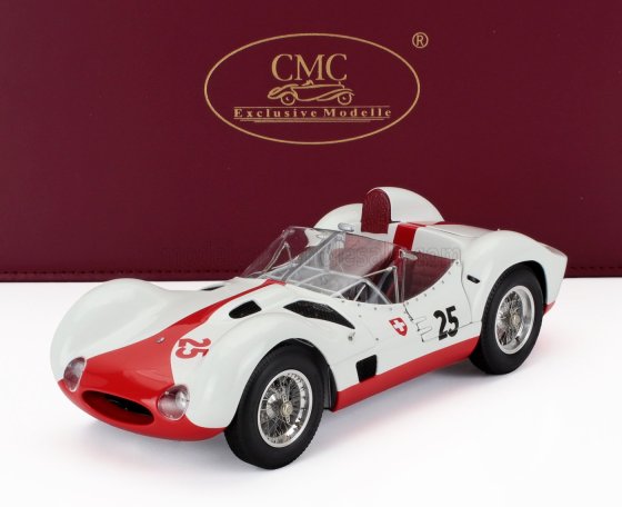 MASERATI - TIPO 61 2.9L S4 SPIDER BIRDCAGE N 25 WINNER PENSACOLA FLORIDA SCCA 1960 GASTON ANDREY