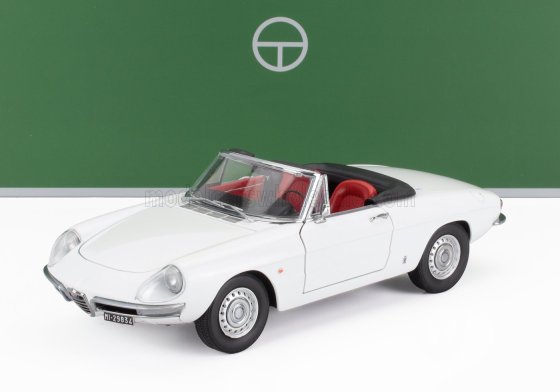 ALFA ROMEO - DUETTO SPIDER 1600 CODA TONDA 1966 - WHITE BLACK