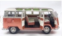VOLKSWAGEN - T1 SAMBA MINIBUS 1962 - COPPER MET SILVER