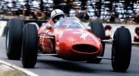 FERRARI - F1 158 SCUDERIA FERRARI N 7 WORLD CHAMPION 2nd USA GP (with pilot figure) 1964 JOHN SURTEES