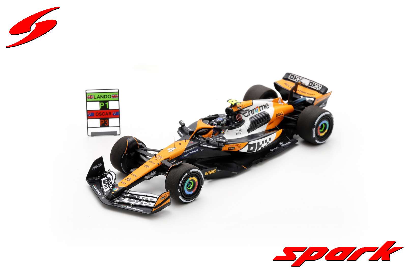 McLaren MCL38 McLaren No.4 Winner Singapore GP 202