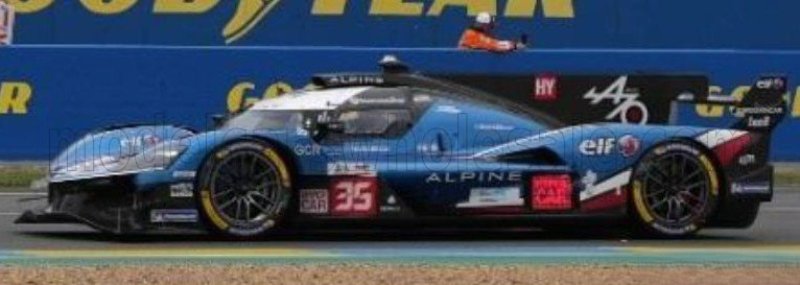 ALPINE A424 N°35 ALPINE ENDURANCE TEAM 9th 24H Le Mans 2025 Chatin-Habsburg-Milesi