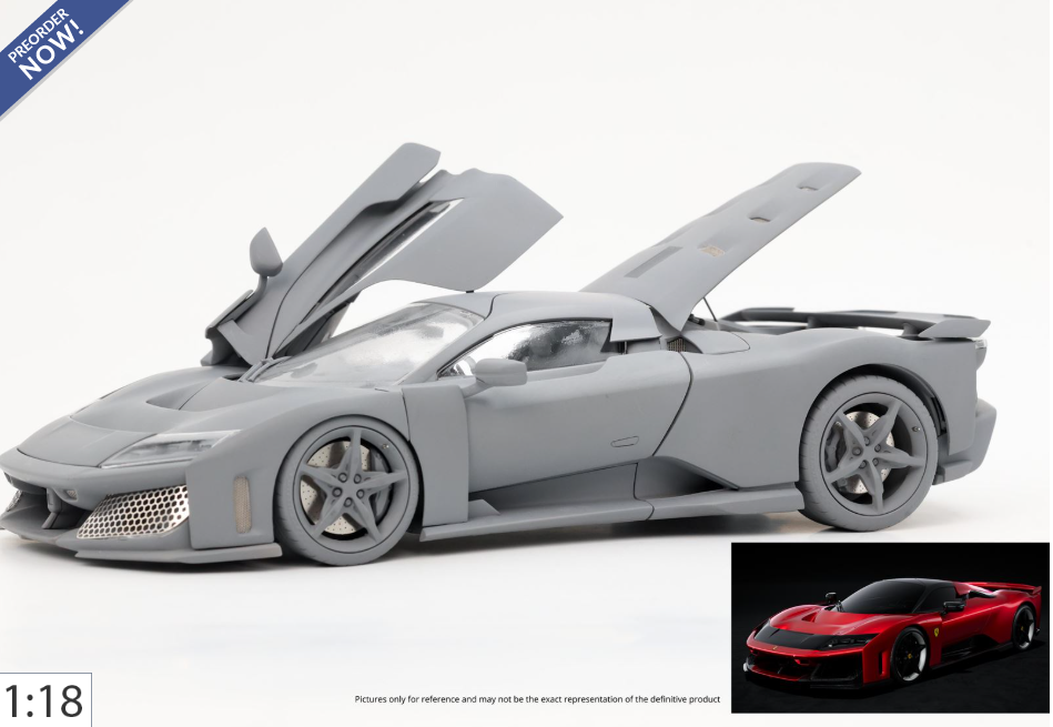 Ferrari F80 diecast apribile PROGETTO 2026 Rosso S