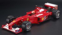 FERRARI - F1 F2000 N 3 WORLD CHAMPION WINNER CANADA GP (with pilot driver) 2000 MICHAEL SCHUMACHER