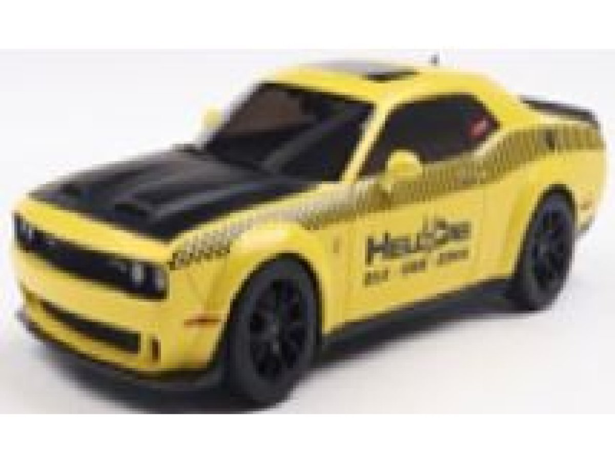 Voiture Batman 1/24 Dodge Challenger Hellcat 1:24 CCA Rouge : Son Et Lumière Pour Une Immersion Batman Totale