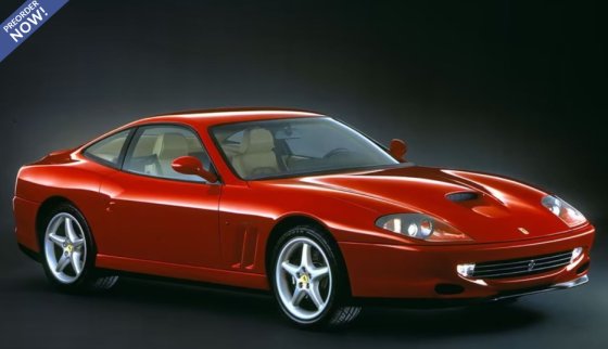 Ferrari 550 Maranello 1996 - made in italy Rosso Corsa - Beige