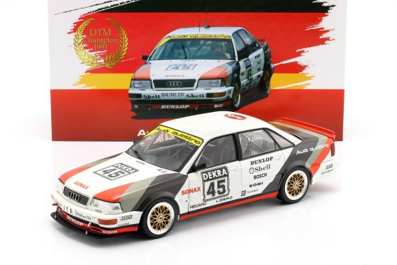 AUDI - V8 QUATTRO TEAM AZR N 45 CHAMPION DTM SEASON 1991 FRANK BIELA