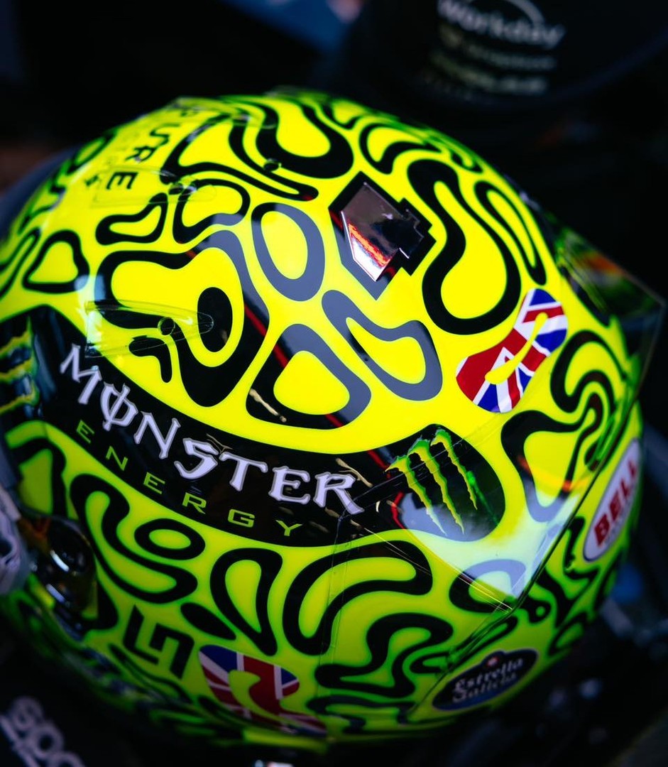 HELMET LANDO NORRIS - MCLAREN FORMULA 1 TEAM - GP 