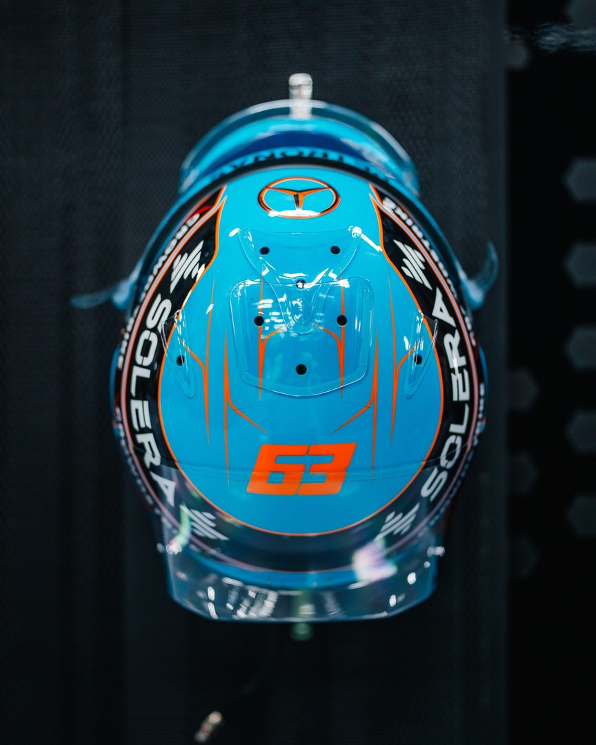 HELMET GEORGE RUSSELL - MERCEDES-AMG PETRONAS F1 T