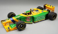 BENETTON - F1 B193B TEAM BENETTON FORD N 5 BRITISH GP WITH RAIN TIRES 1993 MICHAEL SCHUMACHER