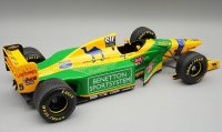 BENETTON - F1 B193B TEAM BENETTON FORD N 5 BRITISH GP WITH RAIN TIRES 1993 MICHAEL SCHUMACHER