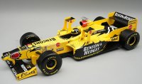 JORDAN - F1 198 HONDA MF-301 HC N 9 WITH TOWER WINGS IMOLA GP (with pilot figure) 1998 DAMON HILL