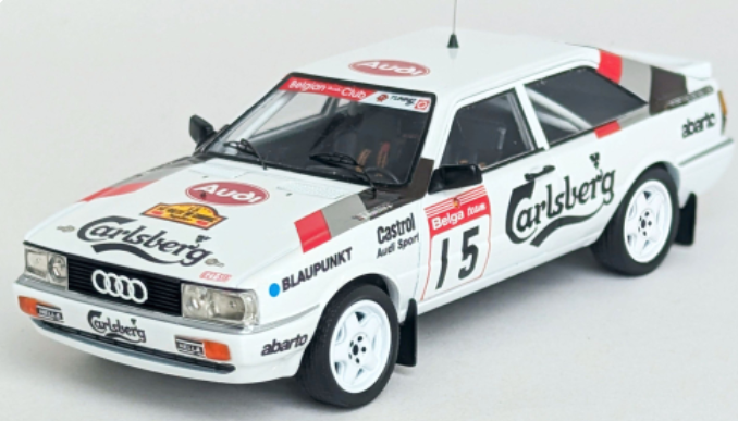 Audi Quattro Coupe, Rally Condroz, 1987, #5