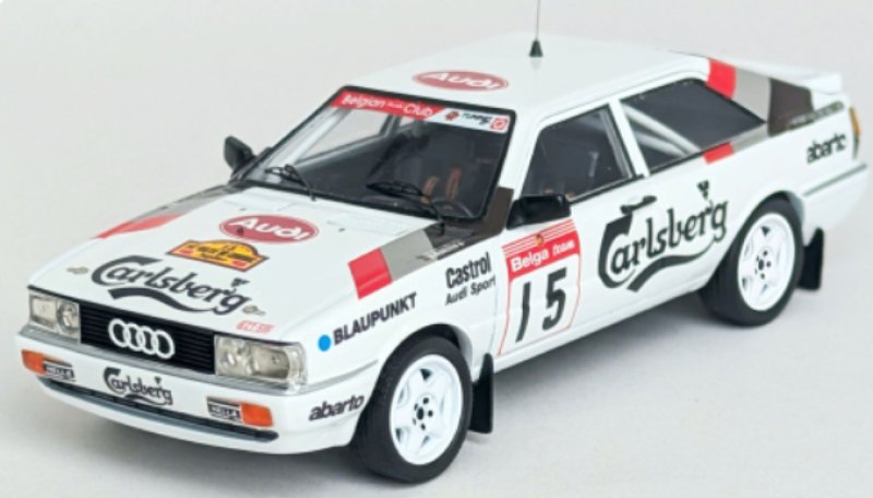 Audi Quattro Coupe, Rally Condroz, 1987, #5