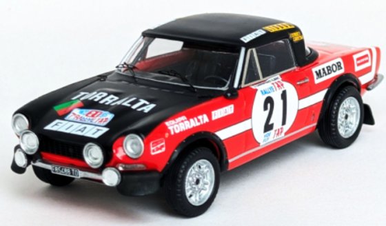 Fiat 124 Sport Spider 1600, Rally Tap, 1973, #21